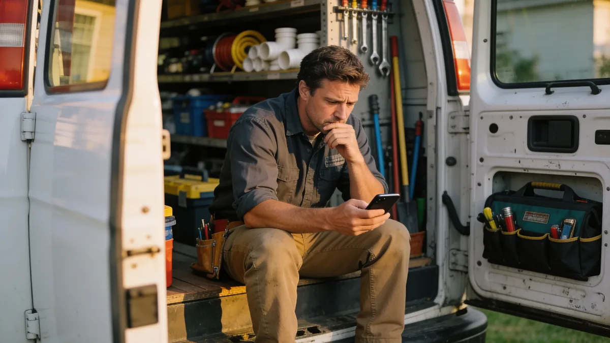 Why Is My Plumbing Business Slow? A Diagnostic Checklist